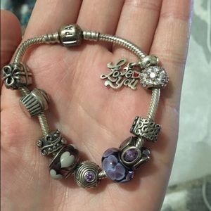 Pandora charm bracelet